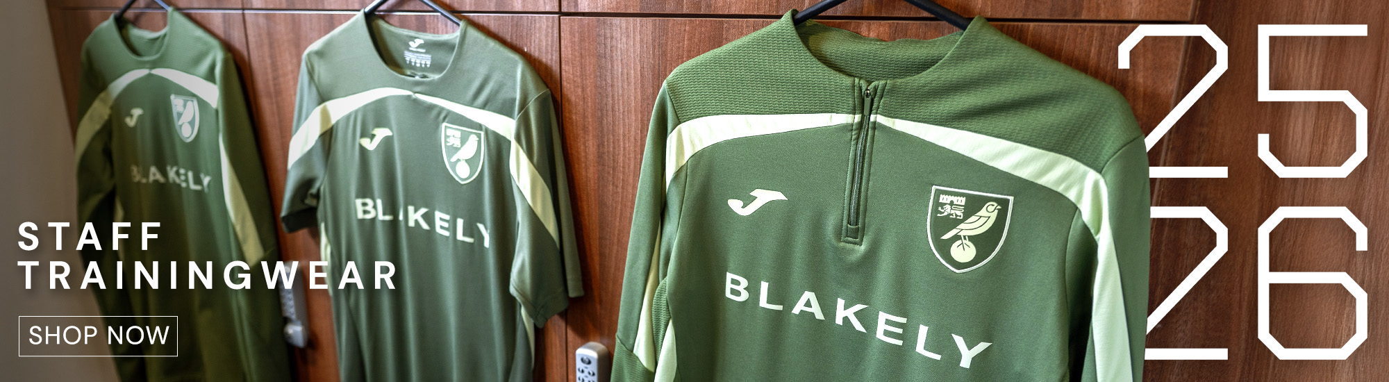 2025/26 Staff Trainingwear | Shop Now