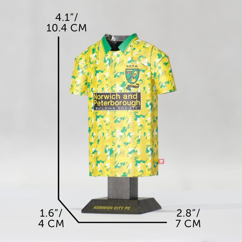 Norwich City 1993 UEFA Cup Home Shirt