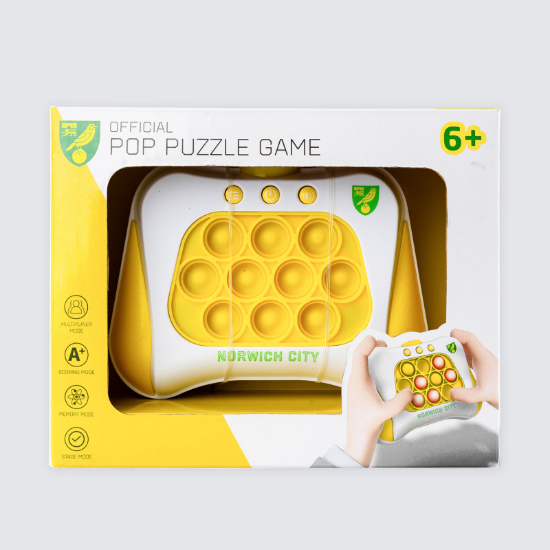 Norwich City Pop-Up Lights Puzzle Game