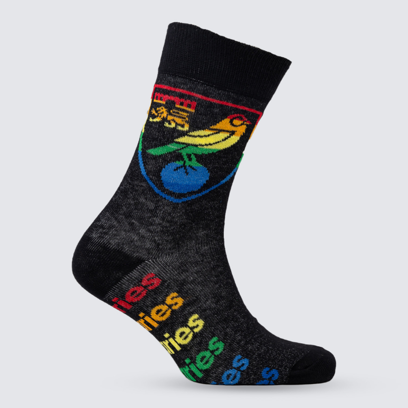 Canaries Pride Crest Socks