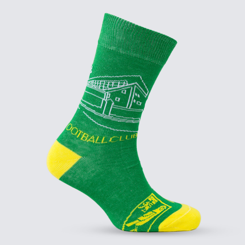 Green Skyline Socks