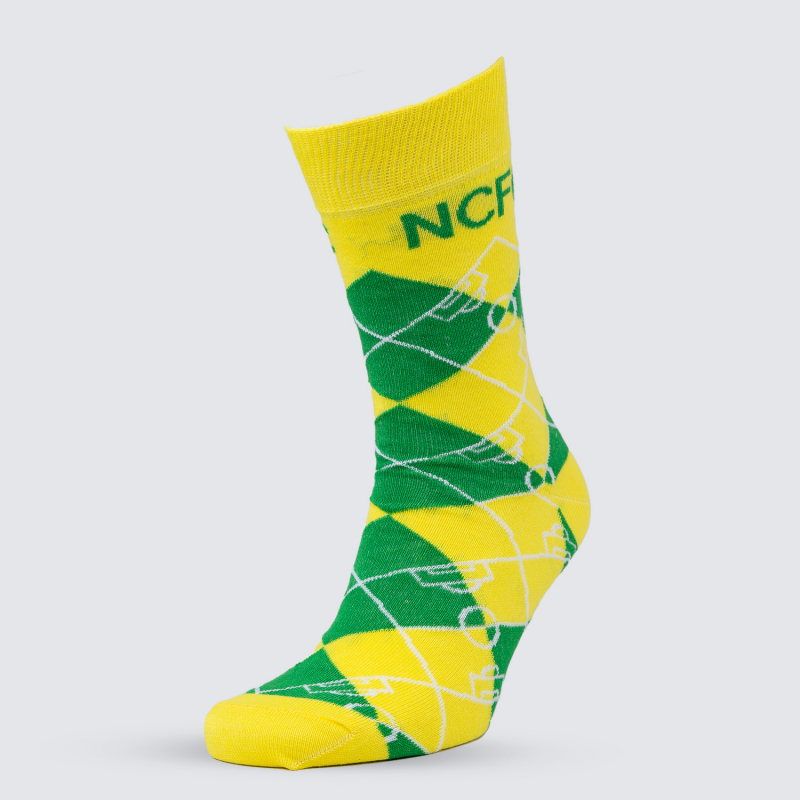 Argyle Ylw/Grn Pitch Socks