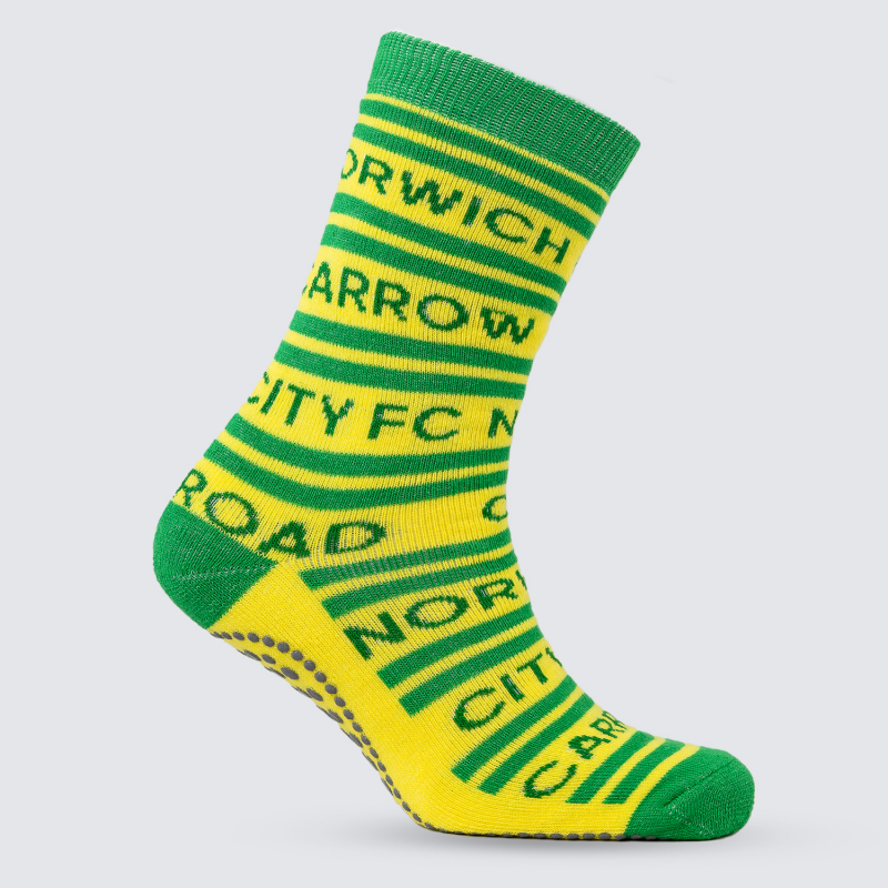 Mens Carrow Road Slipper Socks 7-11