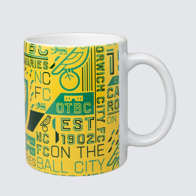 Crest Text Mug