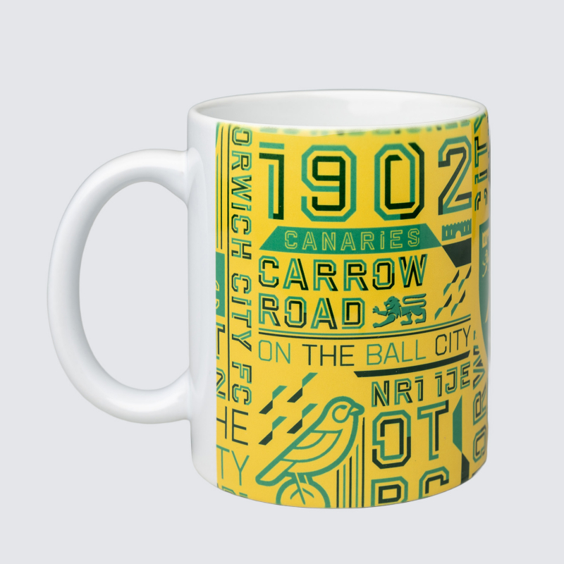 Crest Text Mug