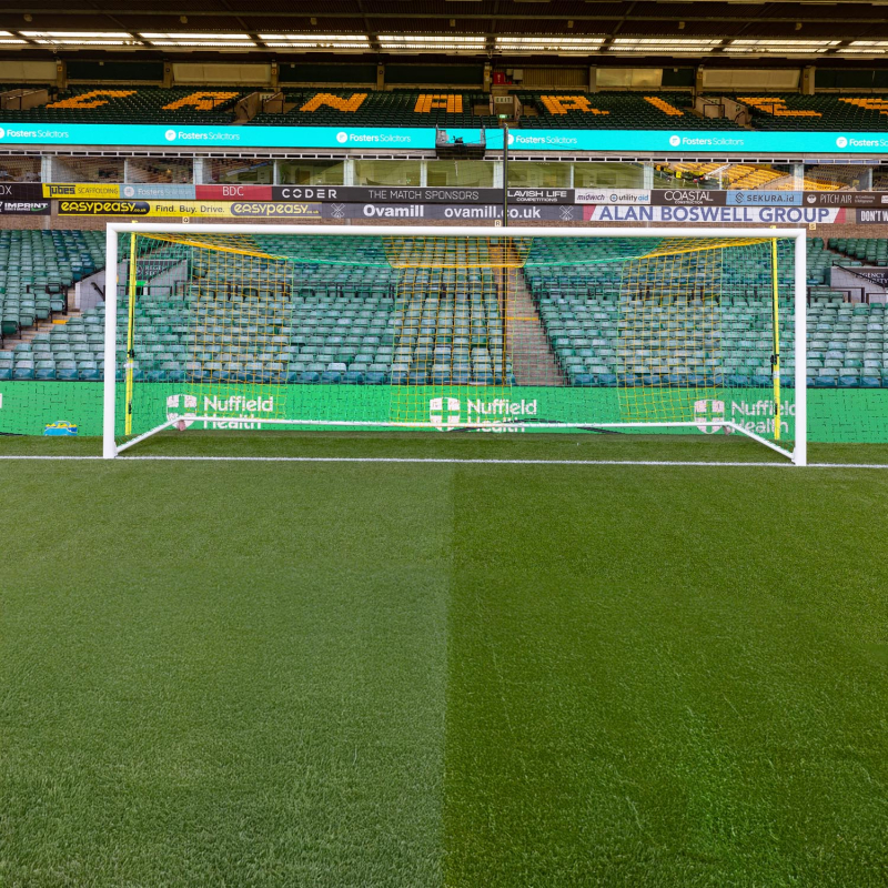 Norwich City Yellow & Green Goal Net (20/21–23/24)