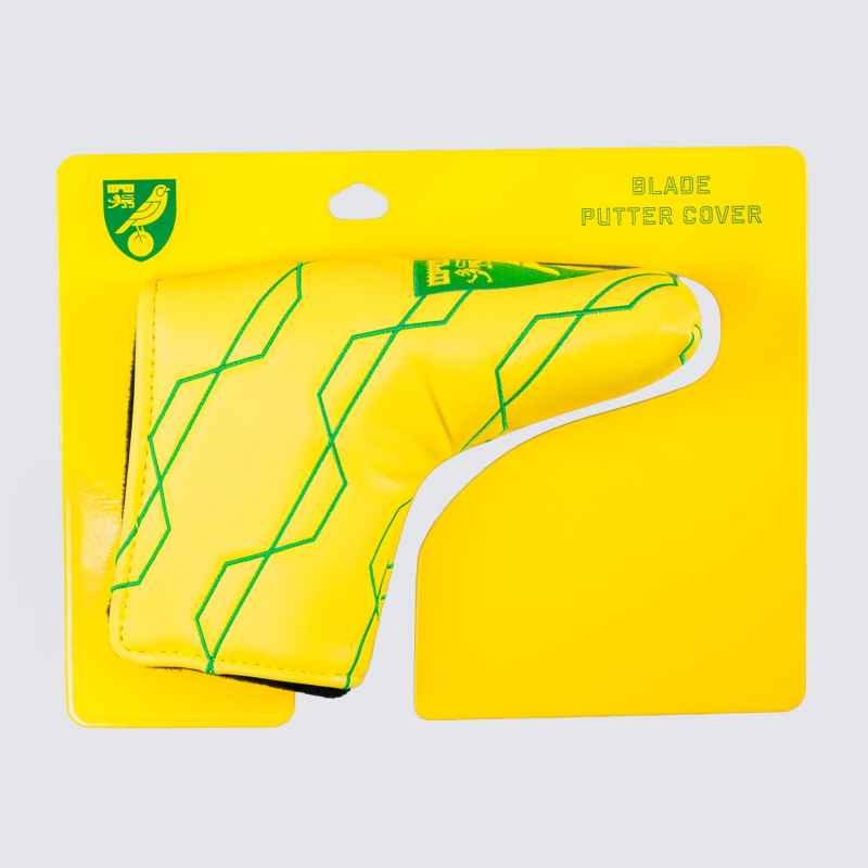 Norwich City Crest - Blade Putter Head Cover