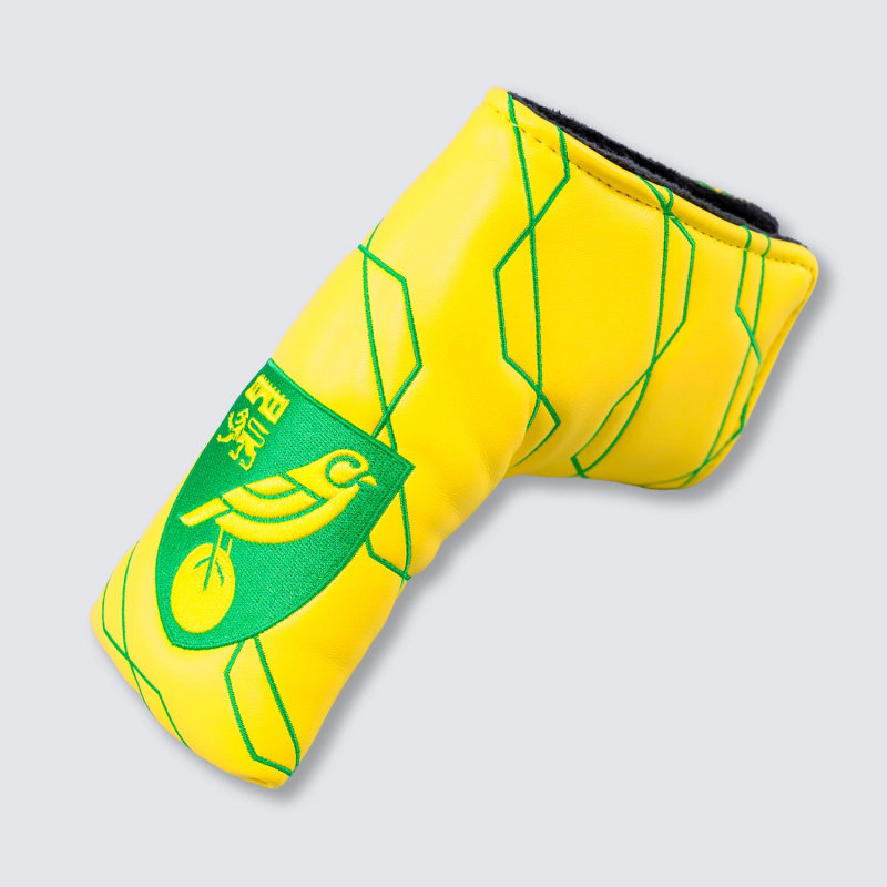 Norwich City Crest - Blade Putter Head Cover