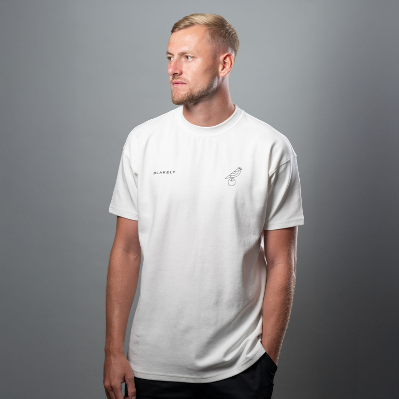 Blakely x NCFC Script T-Shirt White