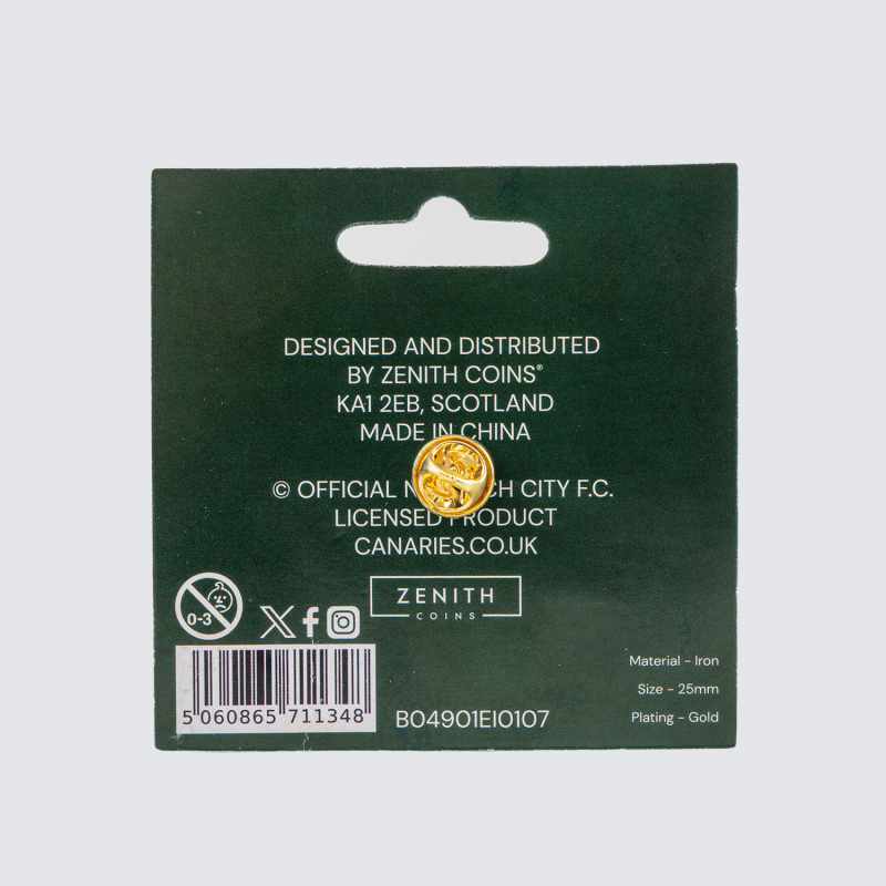 Enamel Crest Pin Badge