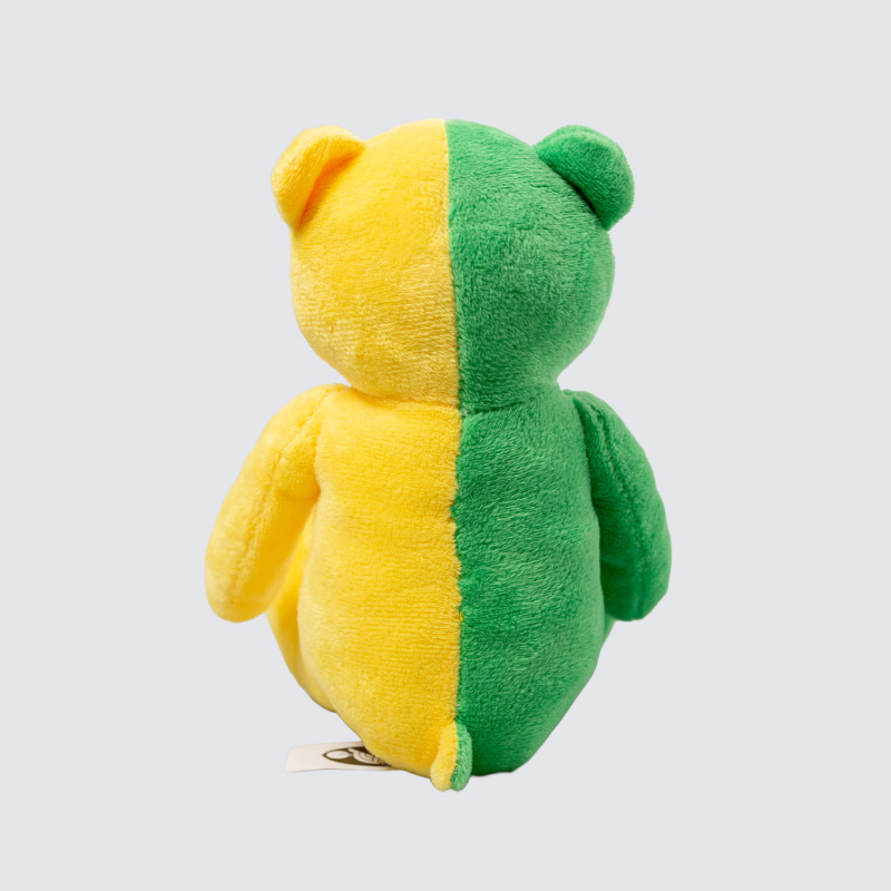 Crest Half and Half Beanie Bear