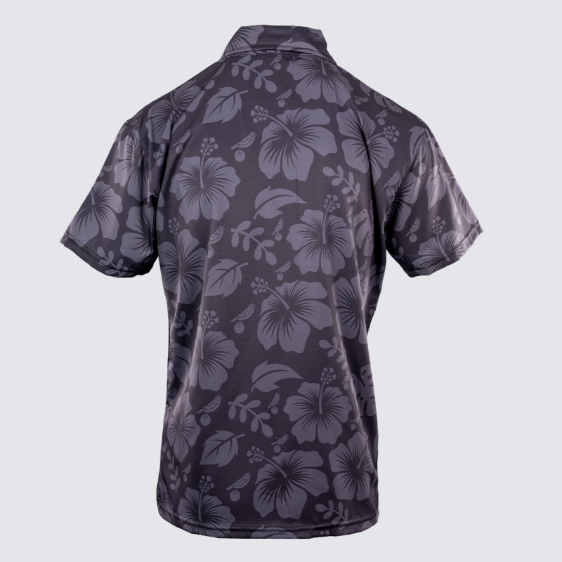 Adults Hawaiian Blackout Shirt