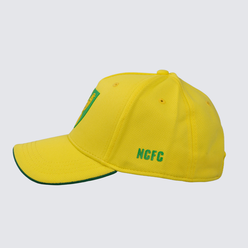 Norwich City Wicking Crest Cap Yellow