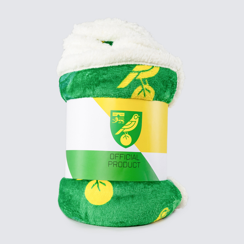 Luxury Sherpa Crest Fleece Blanket