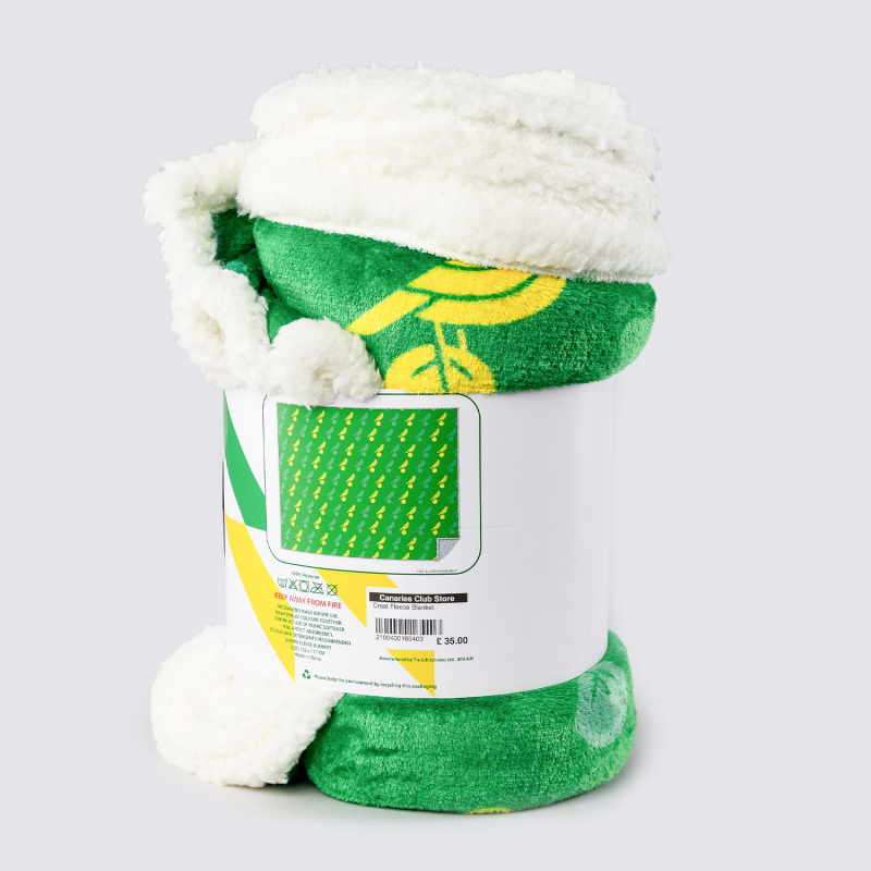 Luxury Sherpa Crest Fleece Blanket