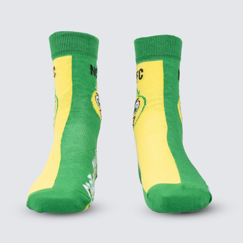 NCFC Junior Captain Canary Socks