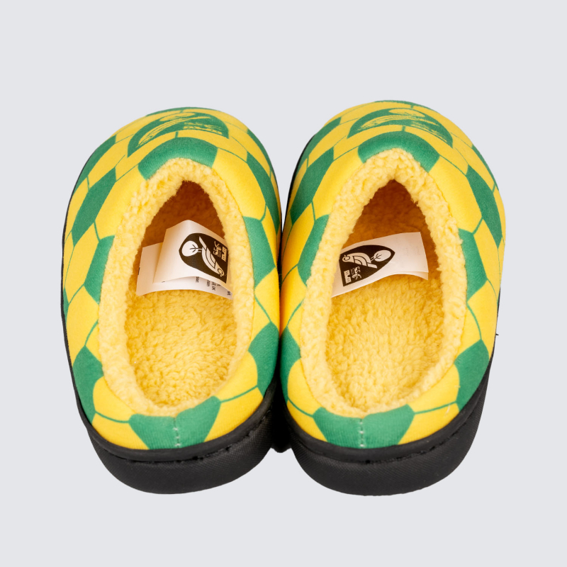 Junior Crest Football Mule Slippers