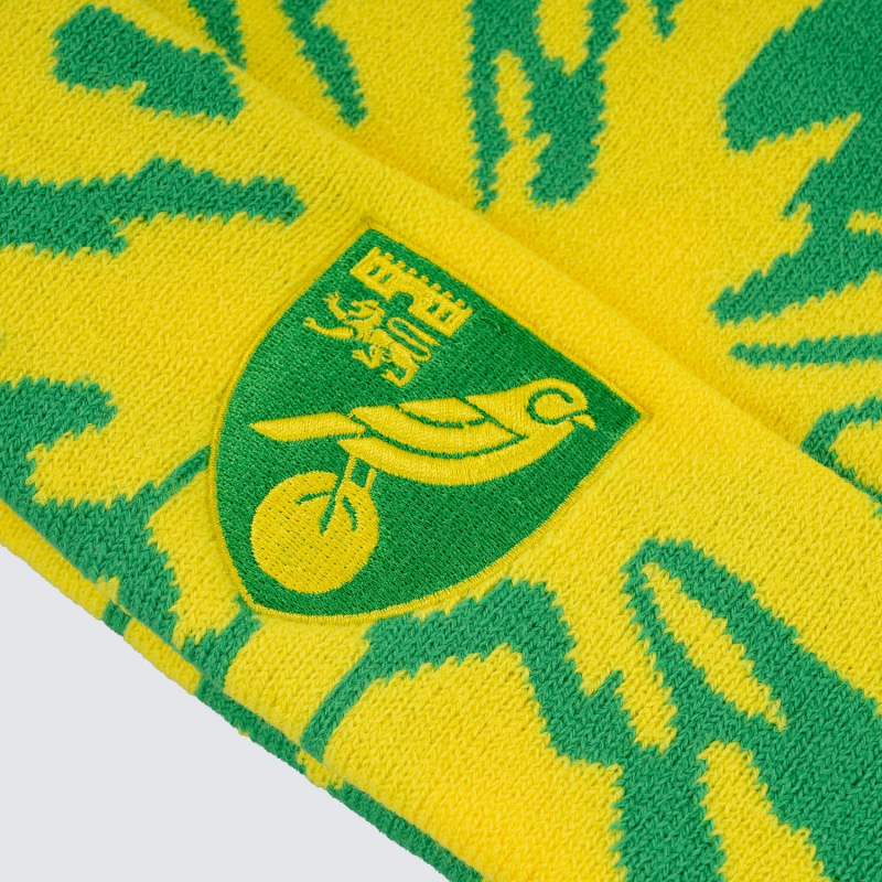 Norwich City Junior Tye Dye Beanie