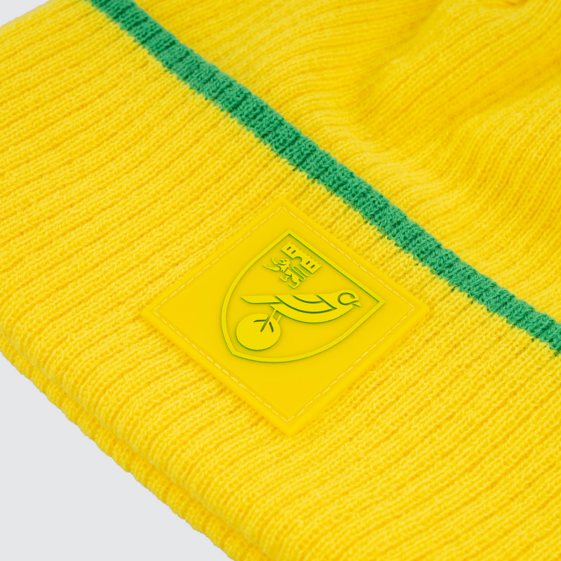 Norwich City Yellow Tipping Cuff Beanie