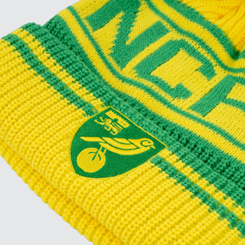 Norwich City Ylw/Grn NCFC Bobble Hat 