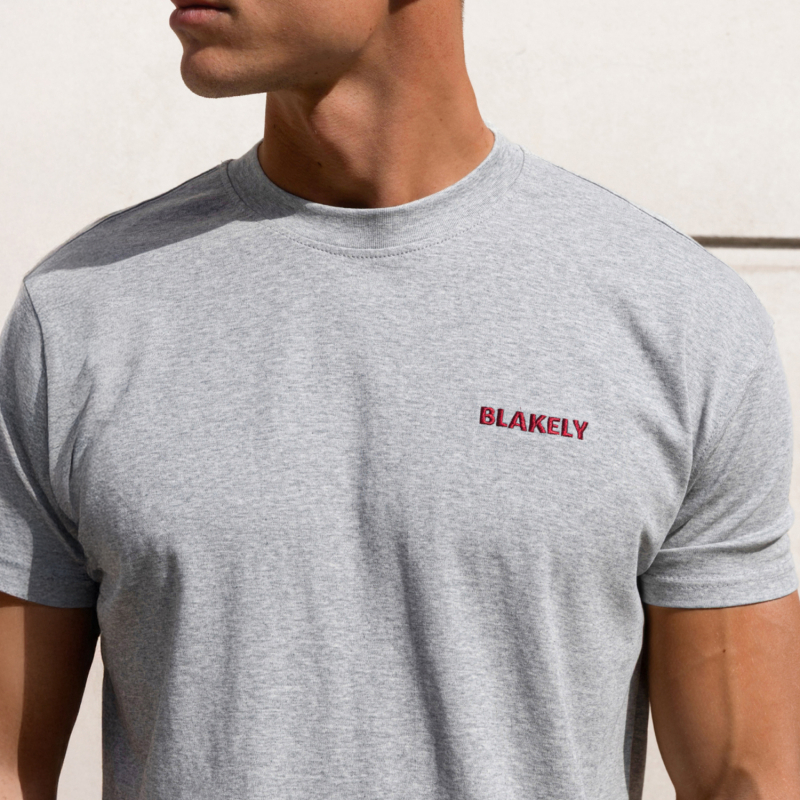 Blakely Rhys Relaxed T-Shirt Marl Grey