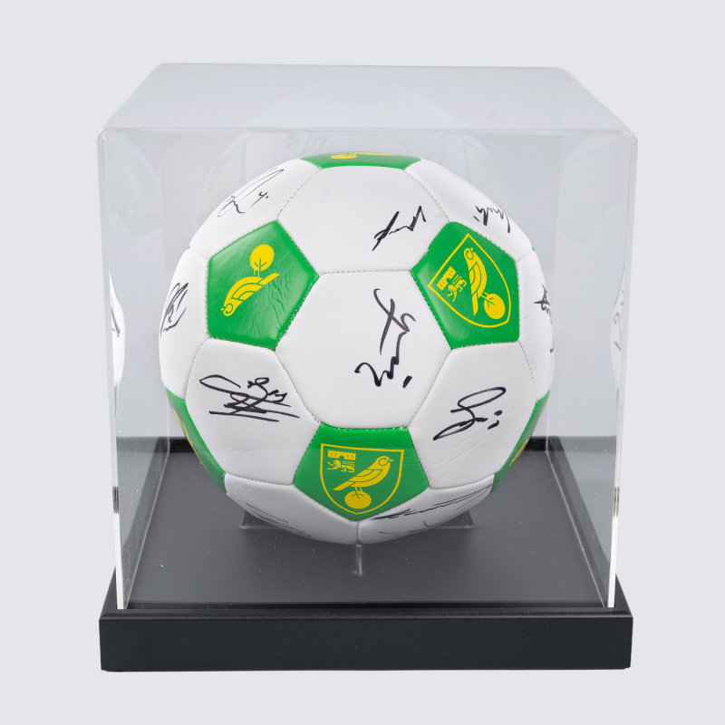 2025/26 Signed Football in Cube