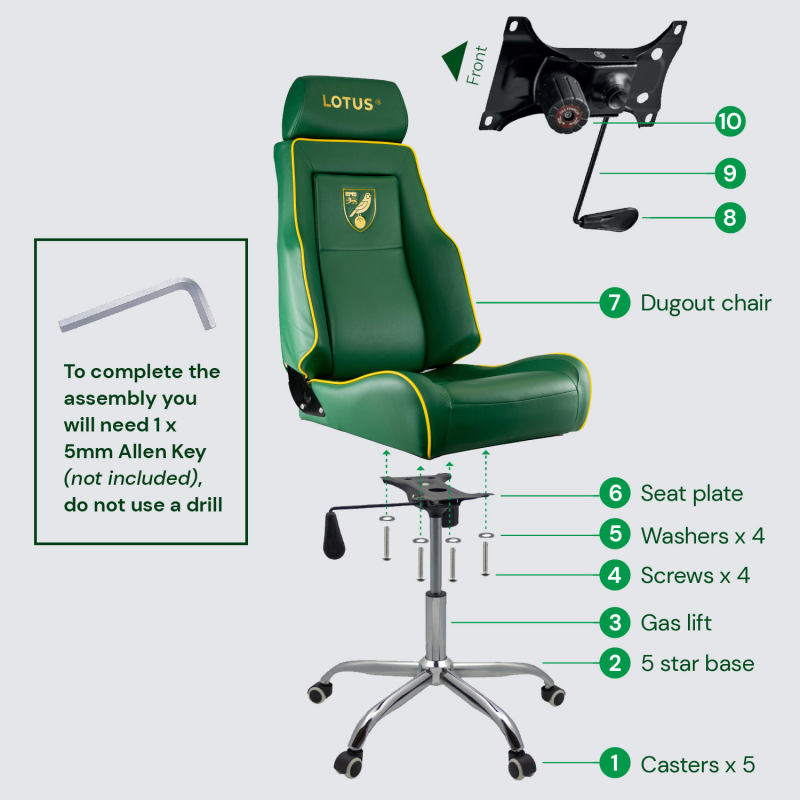 2023/24 Dugout Chair - Converted