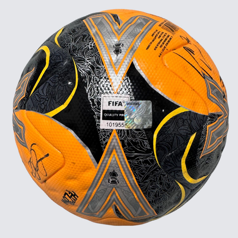 FA Cuo 25/26 Issued Matchball - Squad Signed