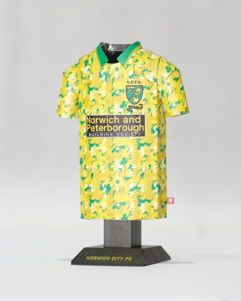 Norwich City 1993 UEFA Cup Home Shirt