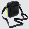 Real Leather Crest Flight Bag