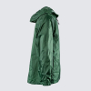 Adults Dark Green Packaway Rain Coat