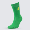 Green Canary on ball Socks