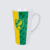 Norwich City Crest Latte Mug