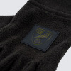 Norwich City Black Fleece Gloves Adult