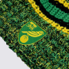 Norwich City Crest Bobble Hat Blk/Ylw/Grn