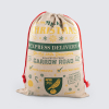 Norwich City Hessian Santa Sack