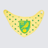 Norwich City Stars Bandana Bib Lemon