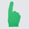 Norwich Crest Foam Finger Green
