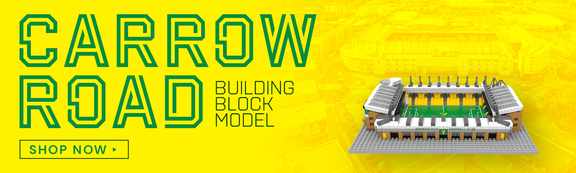 Carrow Road Building Block Model | Shop Now