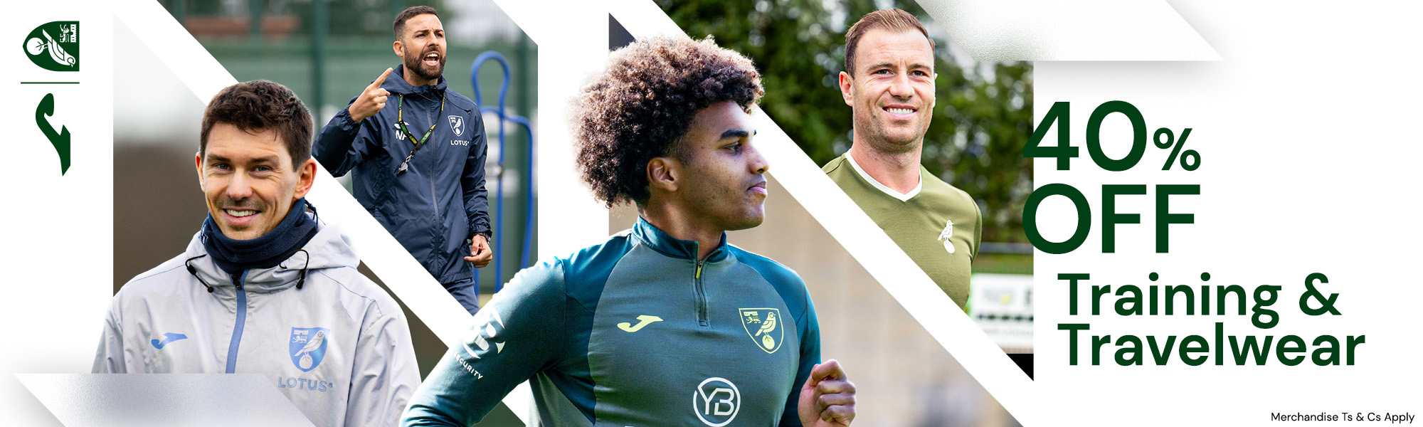 40% Off all 2023/24 training and travel wear| Shop now | Merchandise Ts and Cs apply