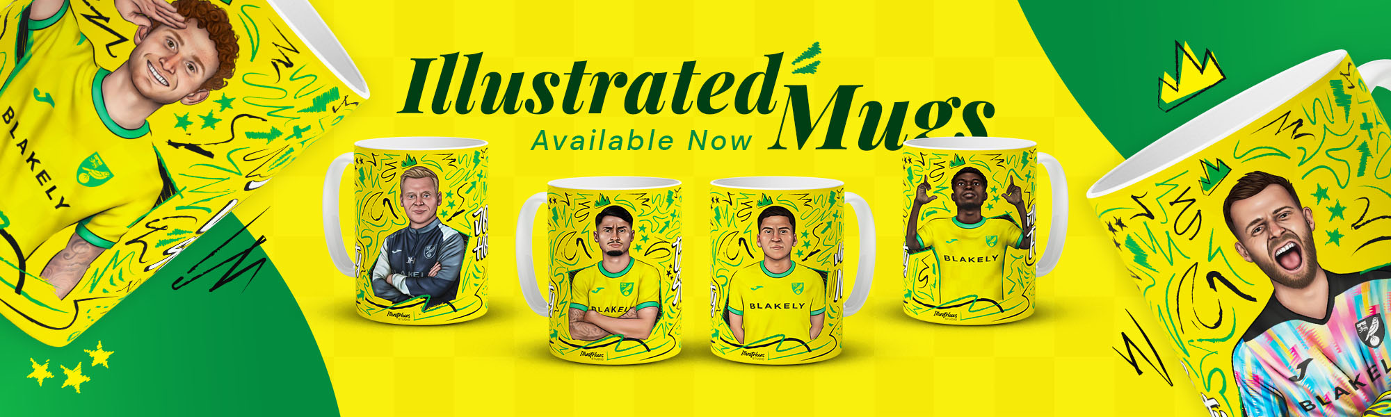 Illustrated Mugs | Available now