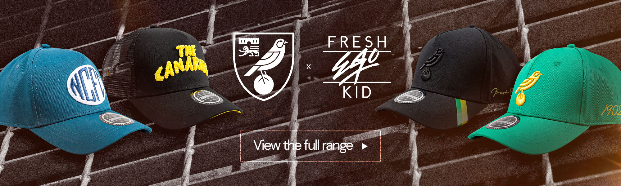 Norwich City x Fresh Ego Kid | View The Full Range