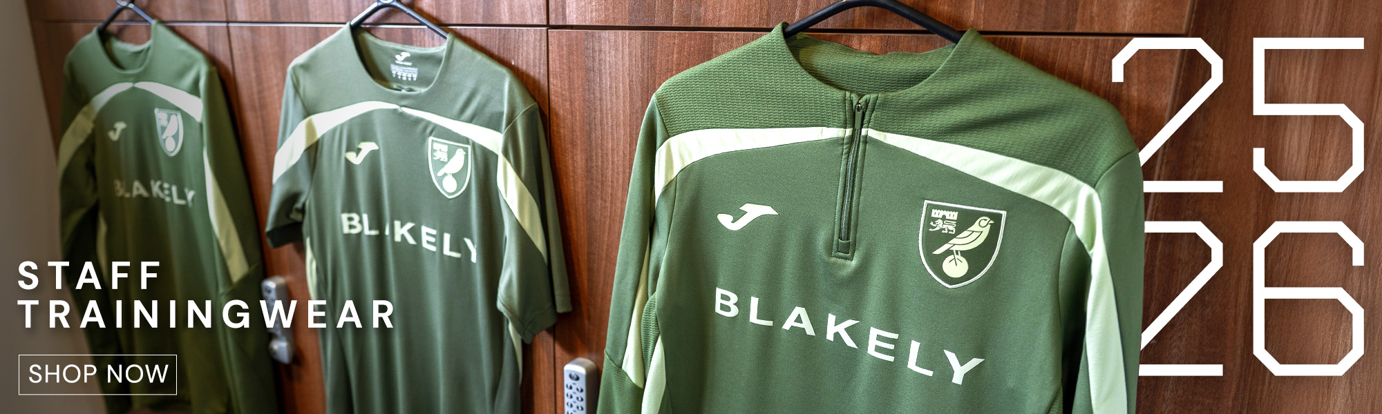 2025/26 Staff Trainingwear | Shop Now