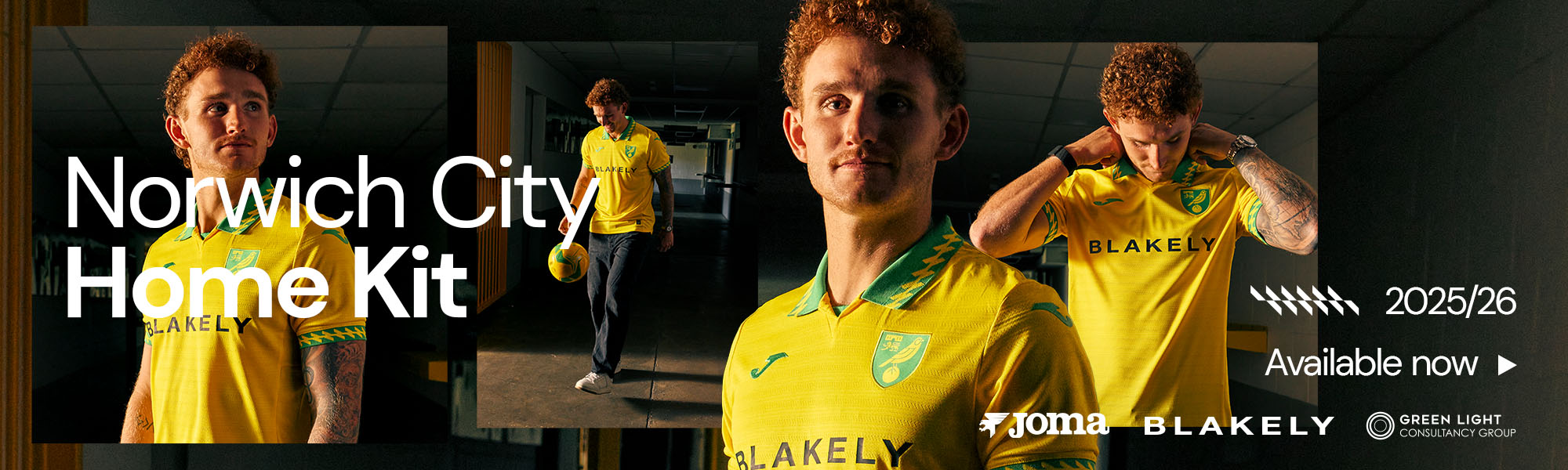 2025/26 Norwich City Home Kit | Available Now