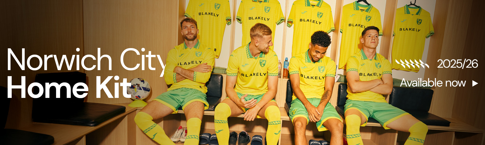 2025/26 Norwich City Home Kit | Available now