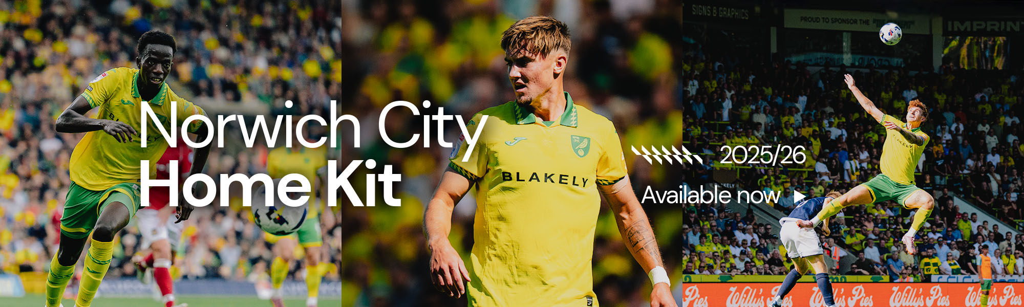 2025/26 Norwich City Home Kit | Available now