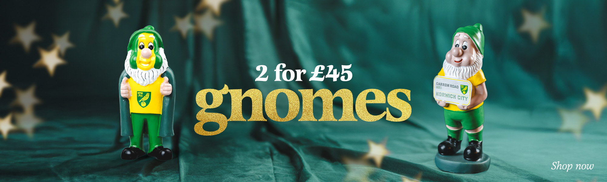 2 for £45 gnomes | Shop now