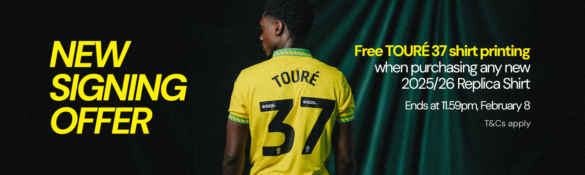 2025/26 Norwich City Replica Kit