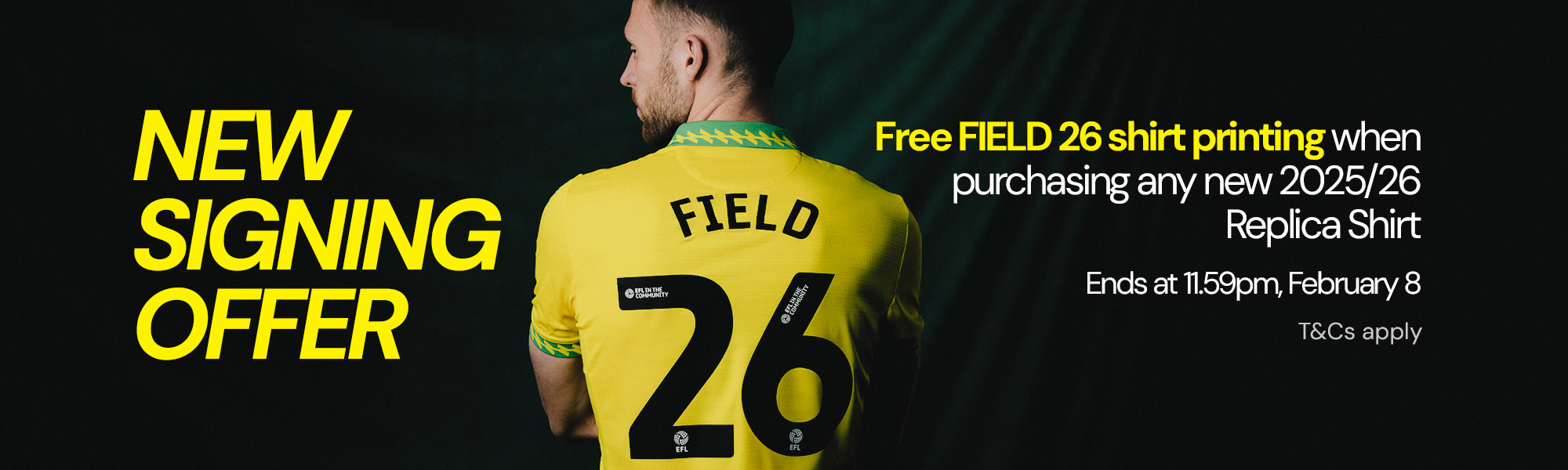 2025/26 Norwich City Replica Kit