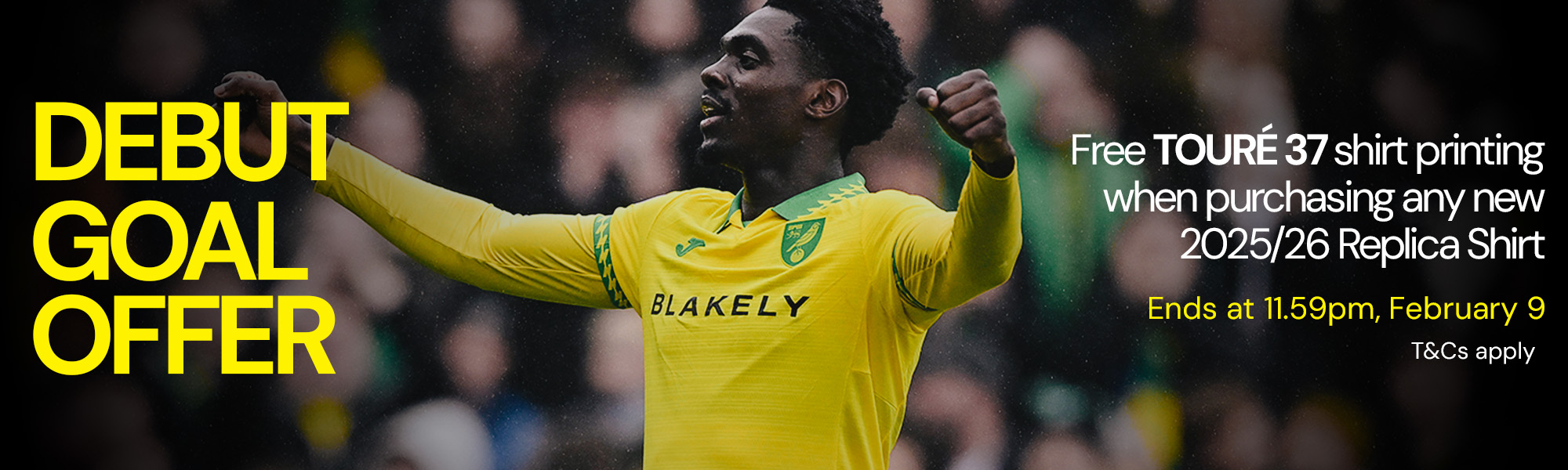 2025/26 Norwich City Replica Kit